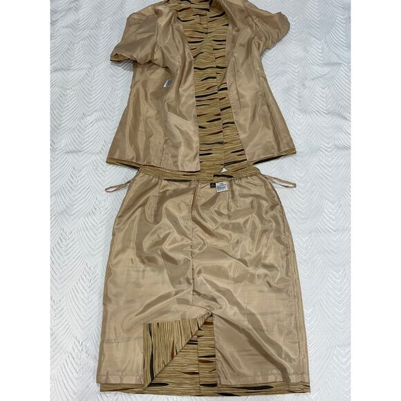 Le Suit 2 Piece Skirt Set Size 16 Elegant Fully Lined Excellent Condition Sale!! - Picture 14 of 16